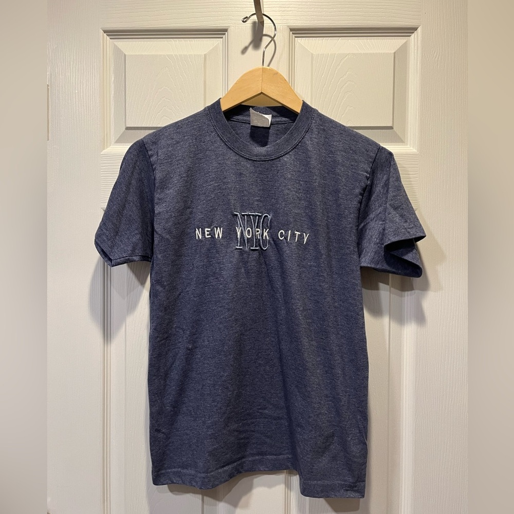 NYC Graphic Tee - Navy Heather